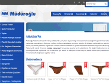 Tablet Screenshot of muduroglumalzeme.com